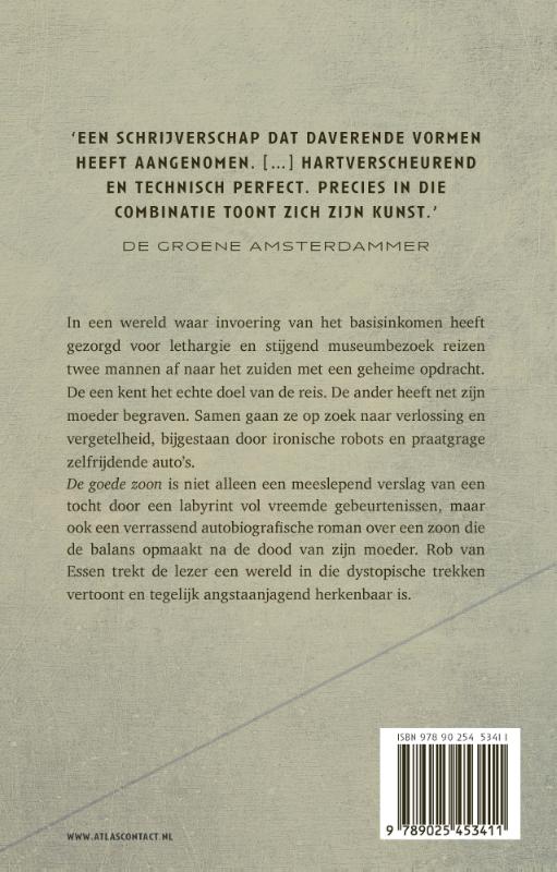 Achterkant van De goede zoon