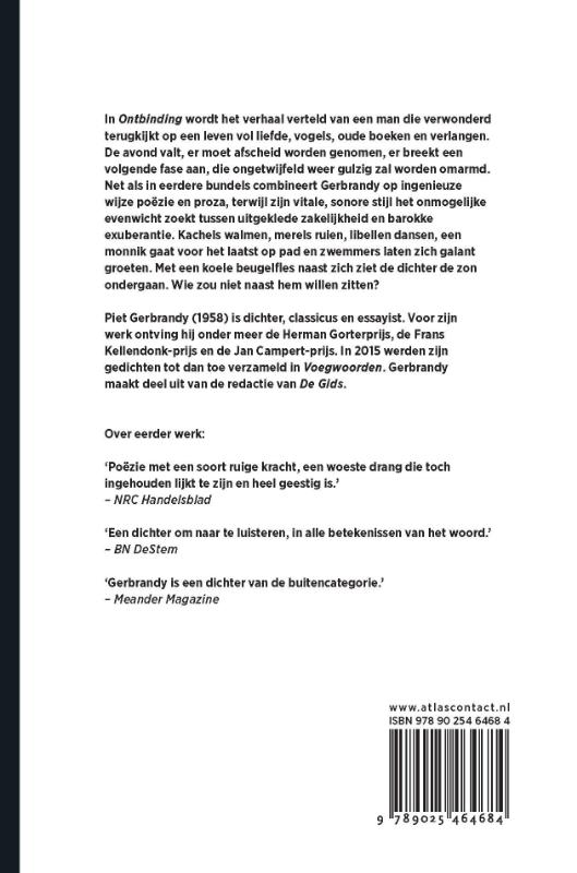 Achterkant van Ontbinding