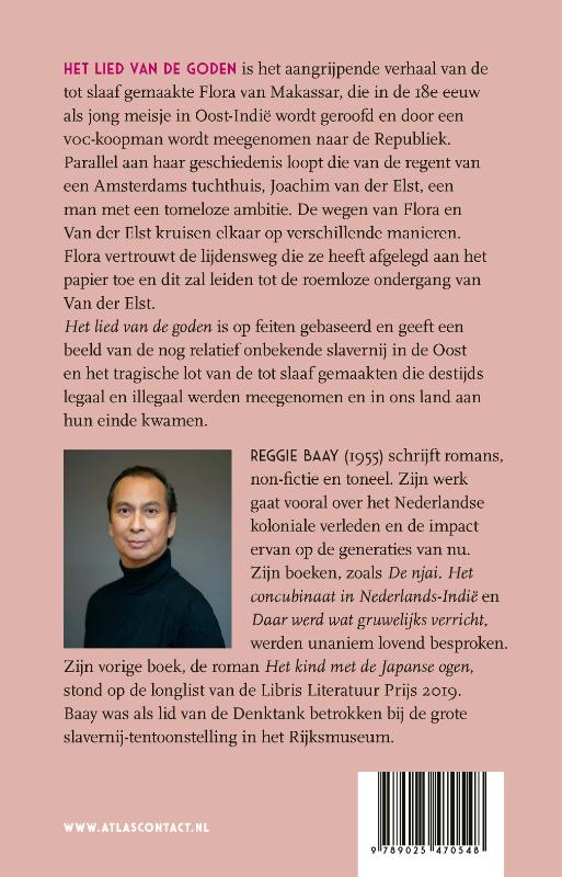 Achterkant van Het lied van de goden