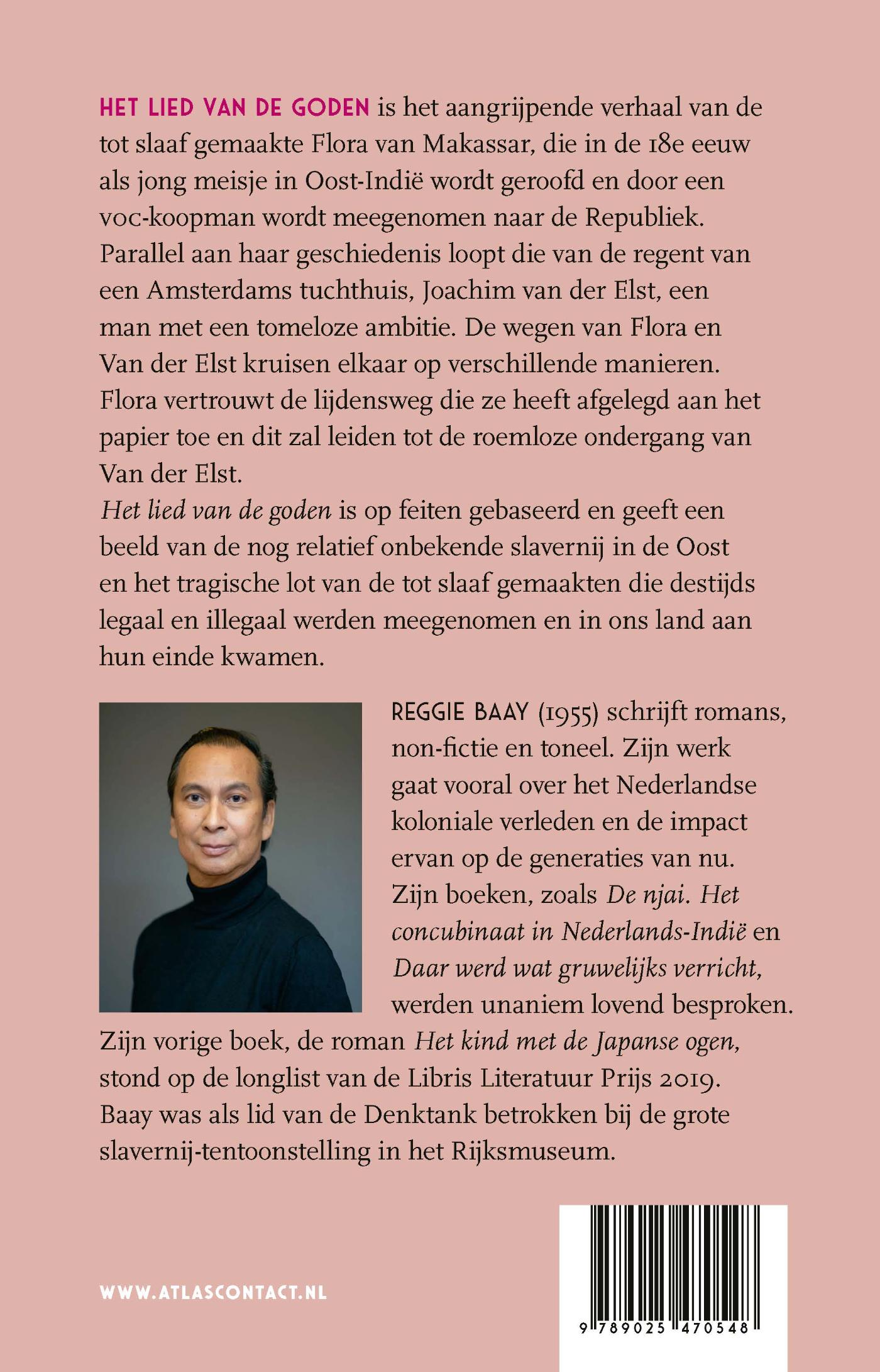 Achterkant van Het lied van de goden