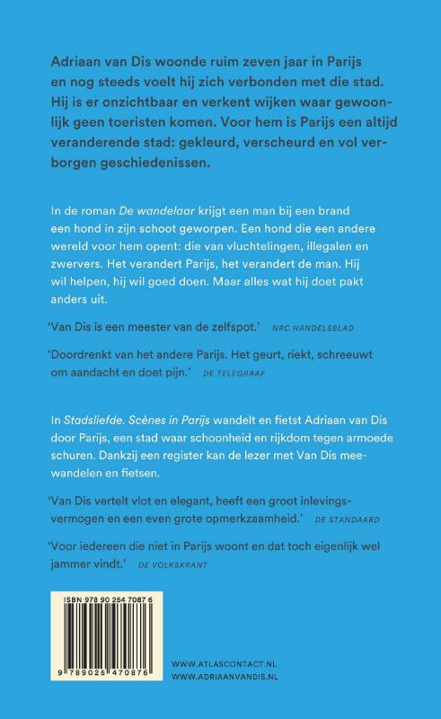 Achterkant van De Parijsboeken