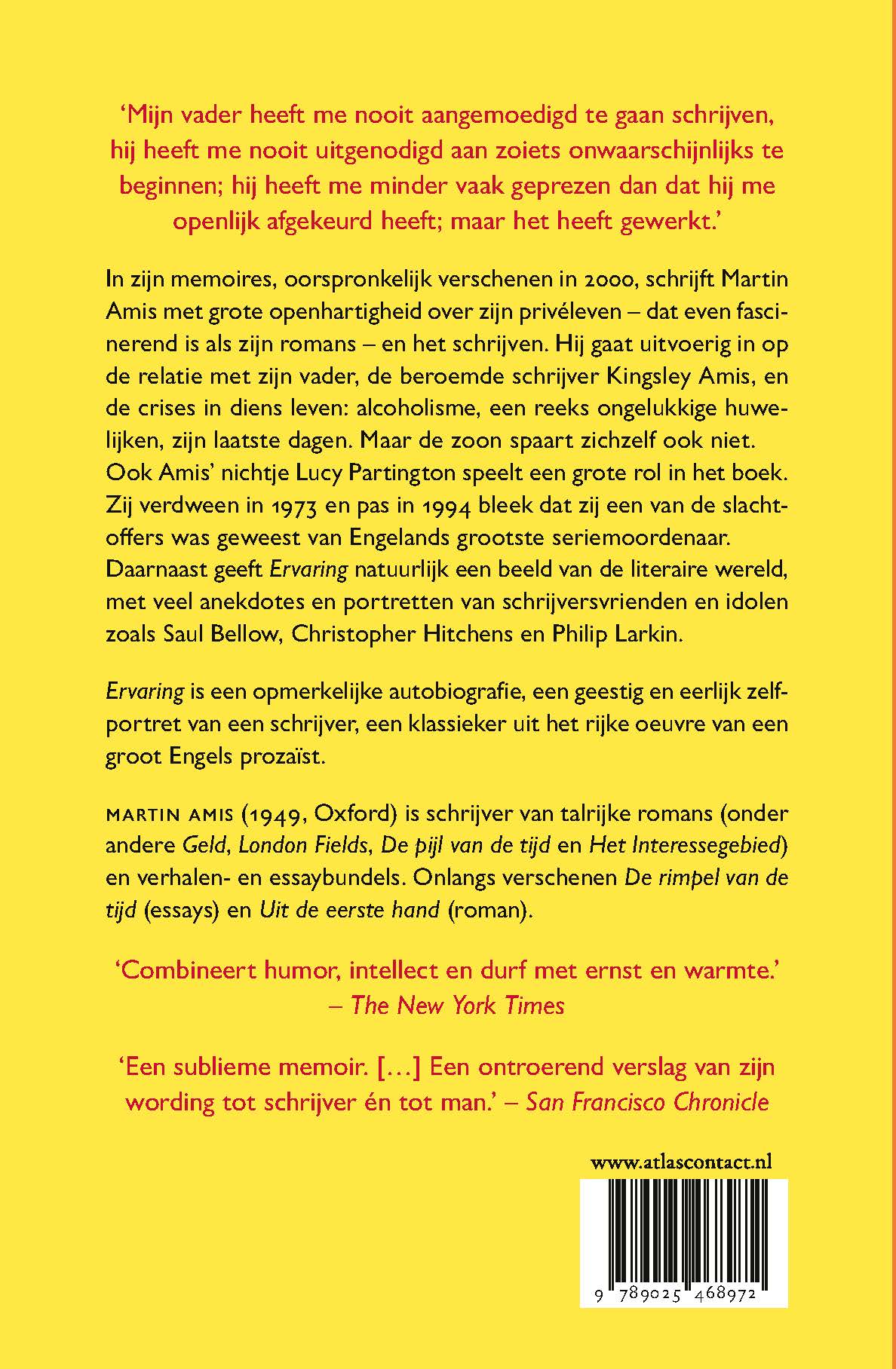 Achterkant van Ervaring