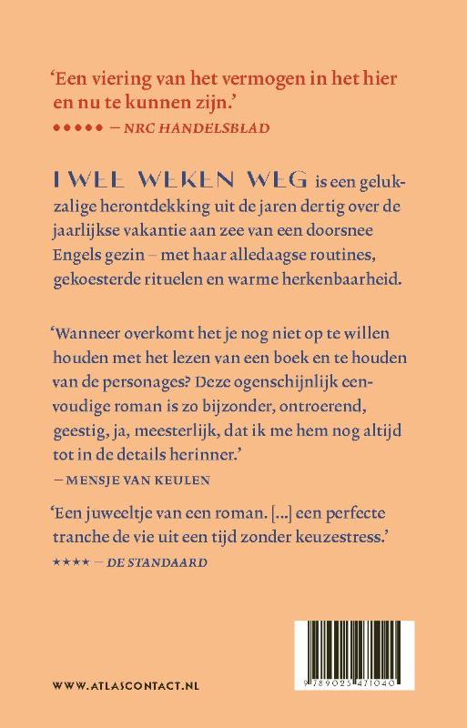 Achterkant van Twee weken weg