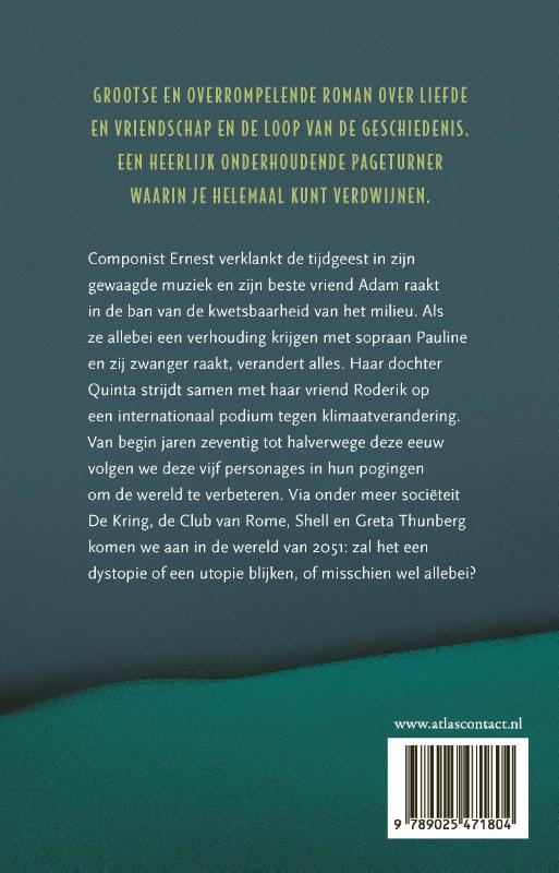 Achterkant van Klimaatcantate