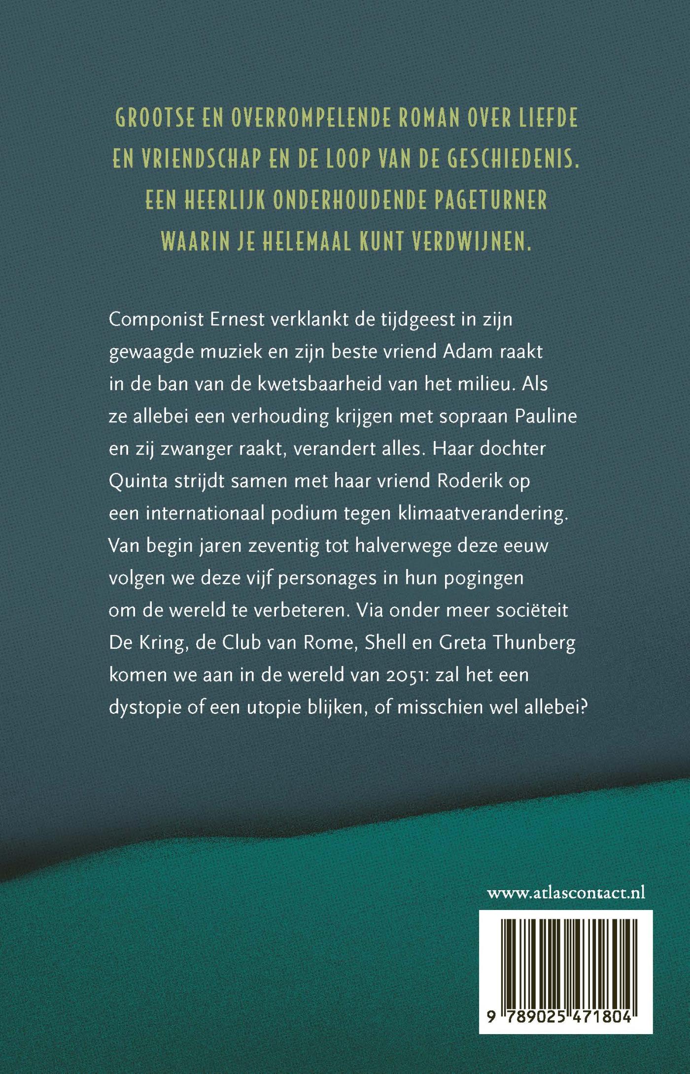 Achterkant van Klimaatcantate