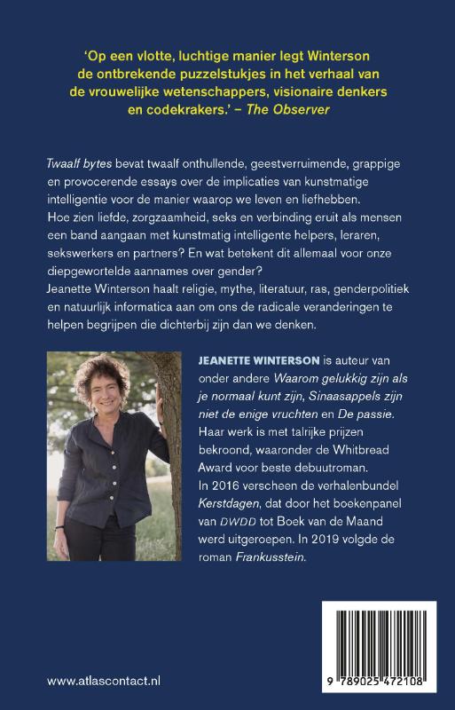 Achterkant van Twaalf bytes