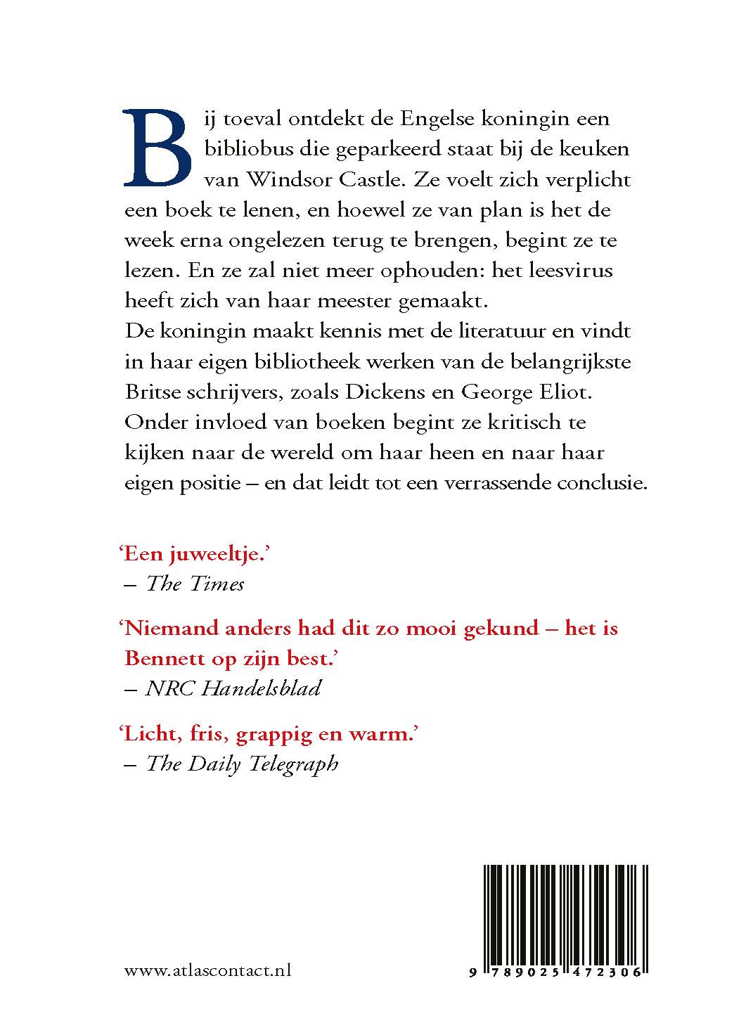 Achterkant van De ongewone lezer