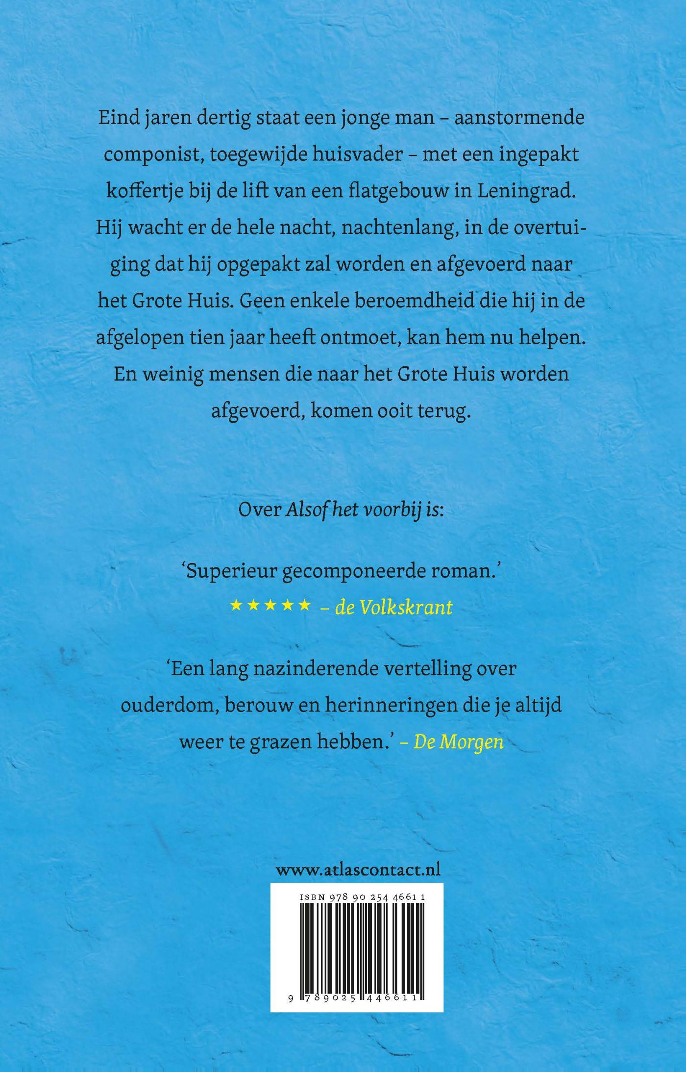 Achterkant van Het tumult van de tijd