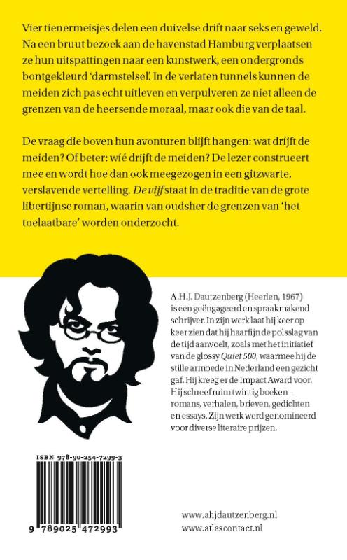 Achterkant van De vijf