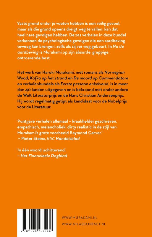 Achterkant van Na de aardbeving