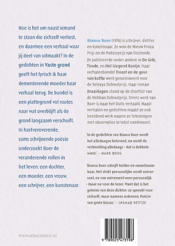 Achterkant van Vaste grond