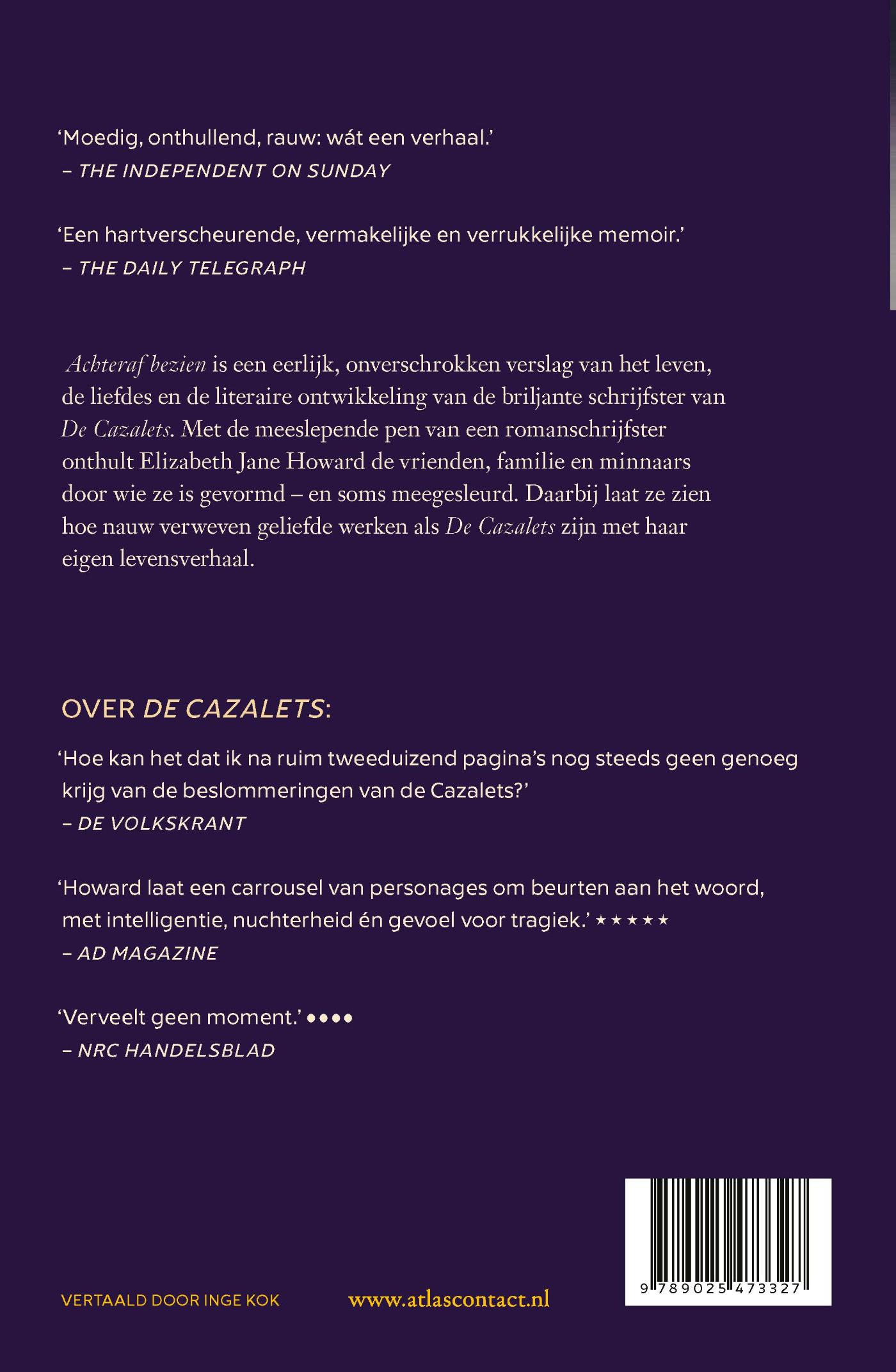 Achterkant van Achteraf bezien