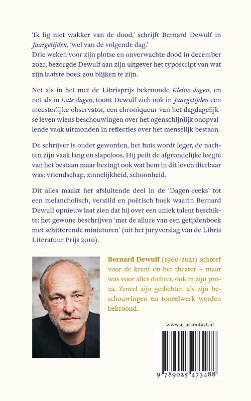 Achterkant van Jaargetijden