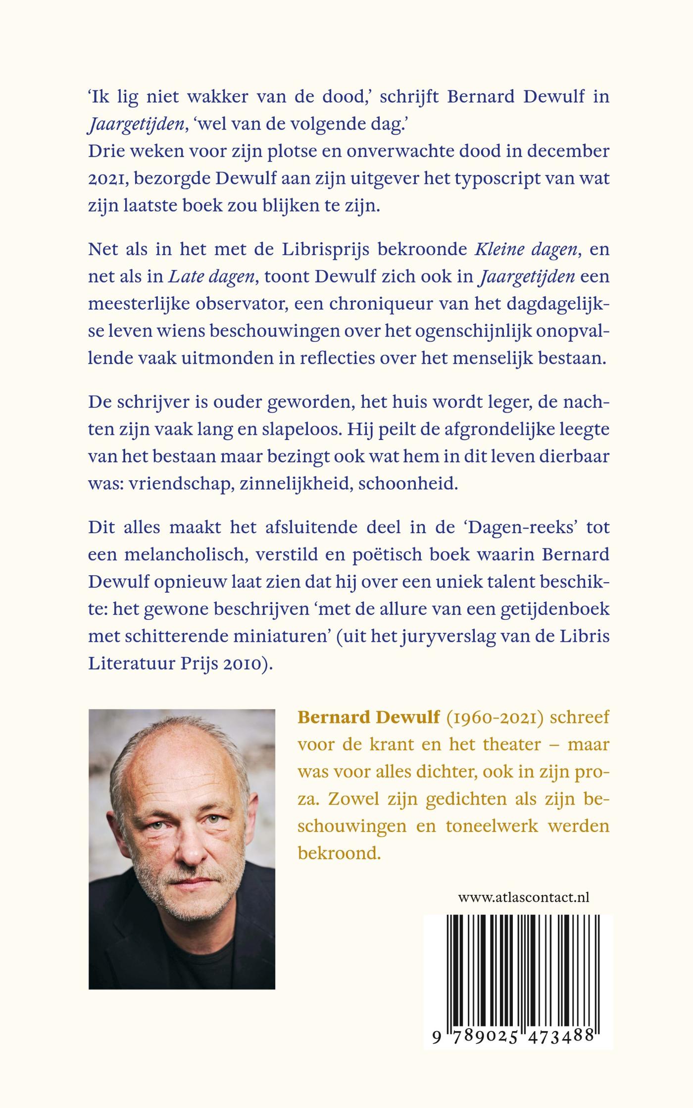 Achterkant van Jaargetijden