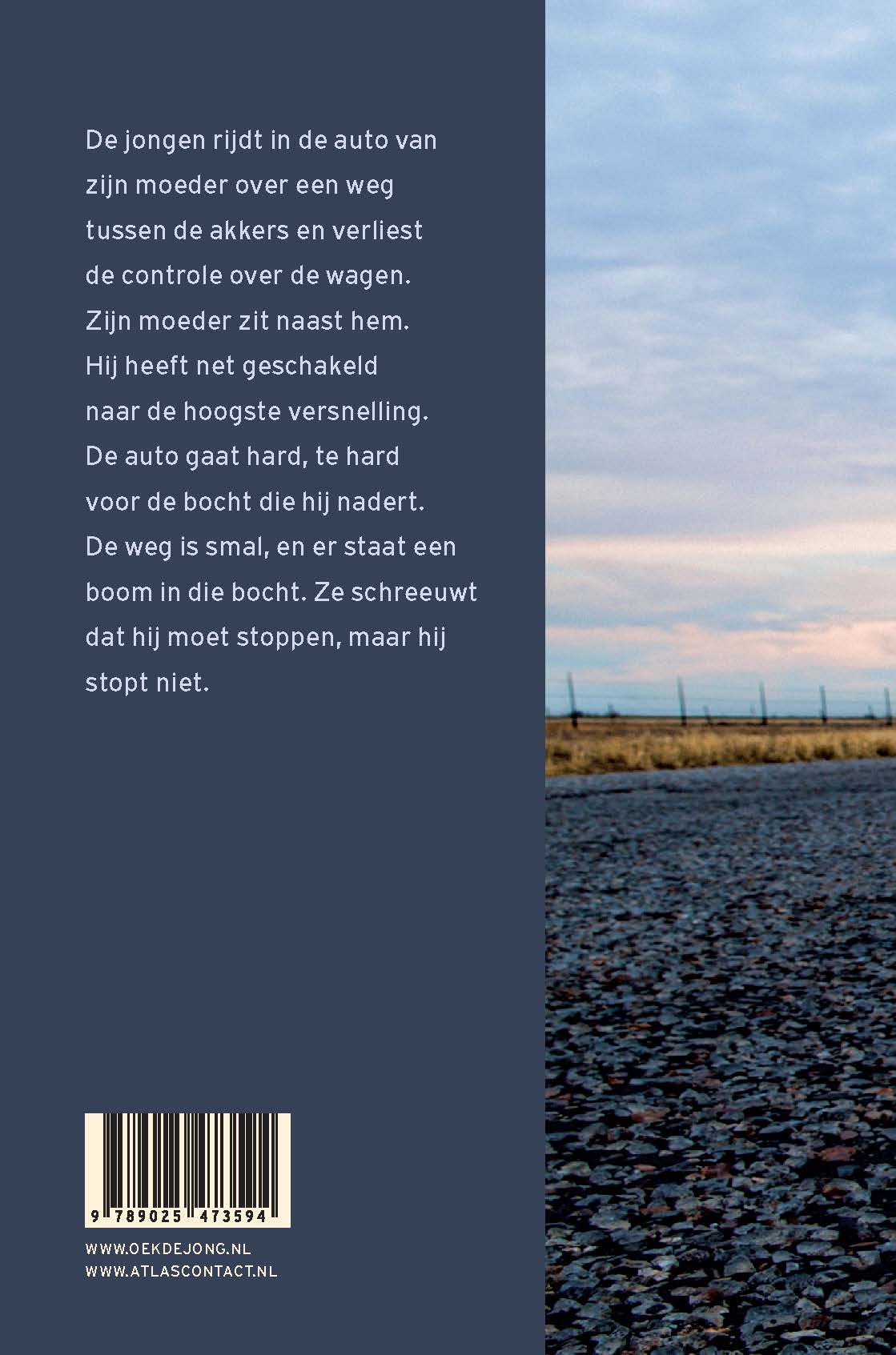 Achterkant van Man zonder rijbewijs