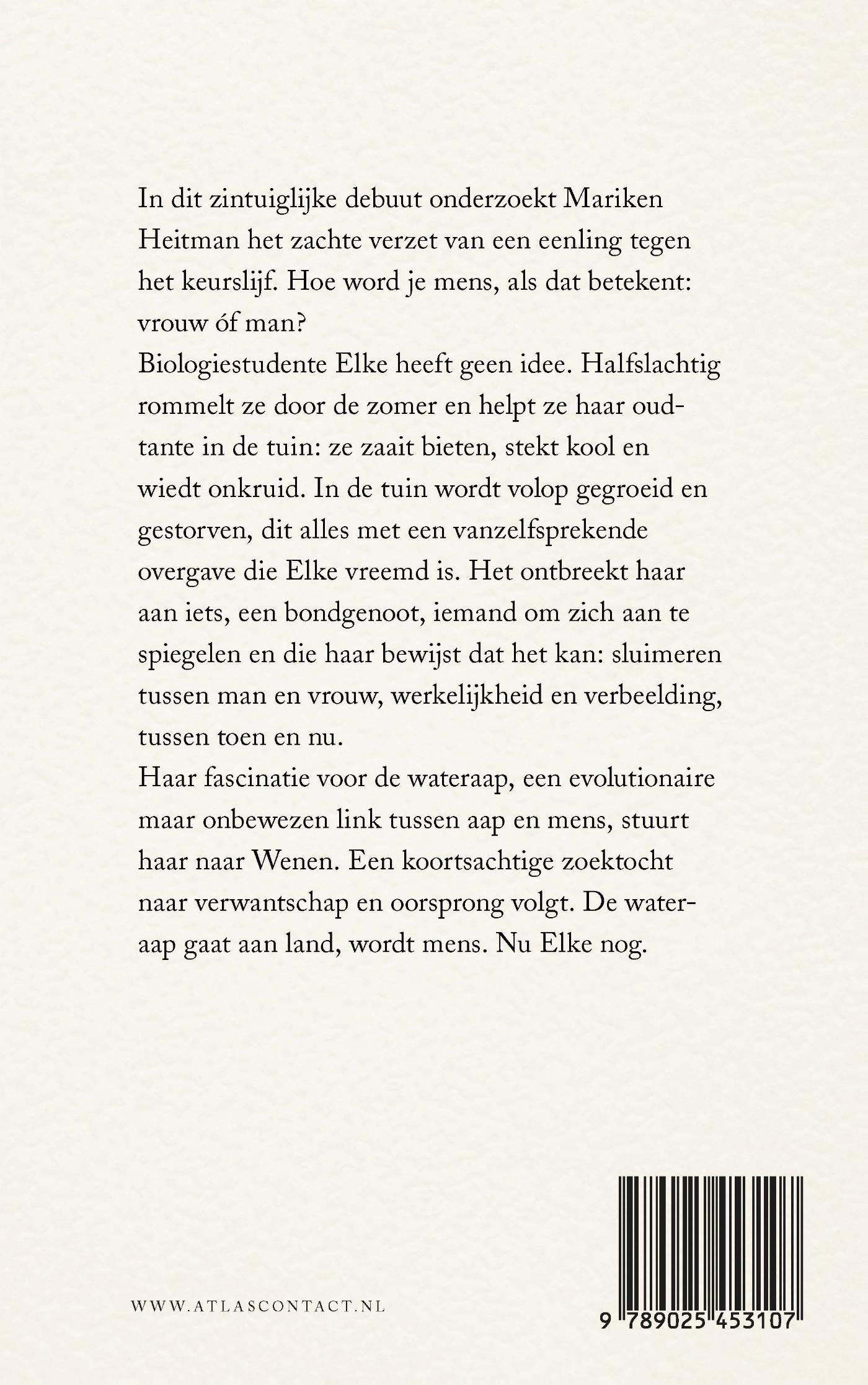 Achterkant van De wateraap