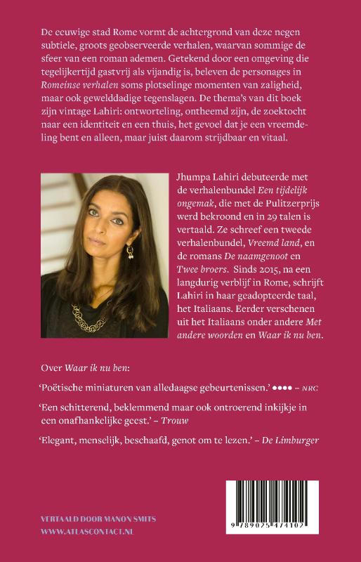Achterkant van Romeinse verhalen