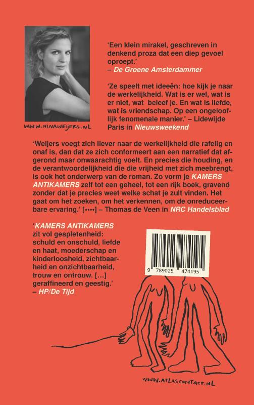 Achterkant van KAMERS ANTIKAMERS
