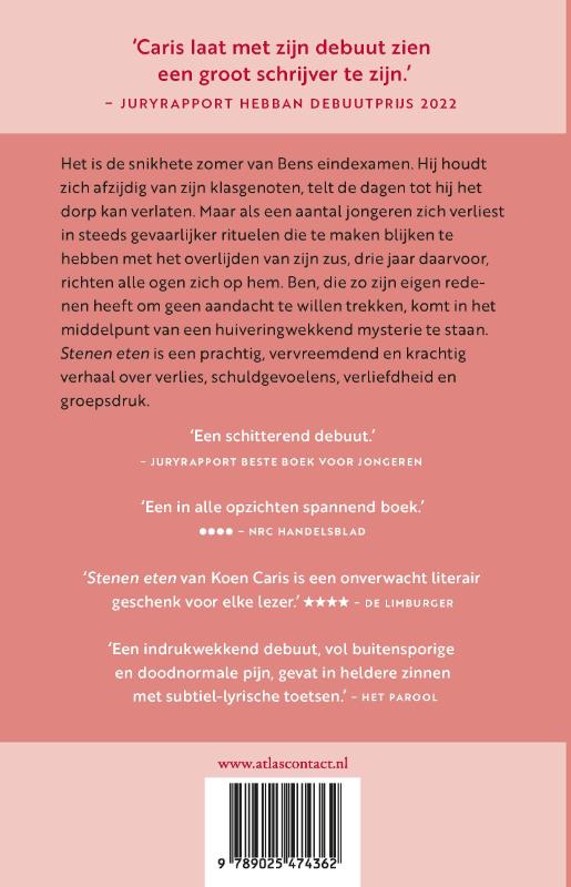 Achterkant van Stenen eten