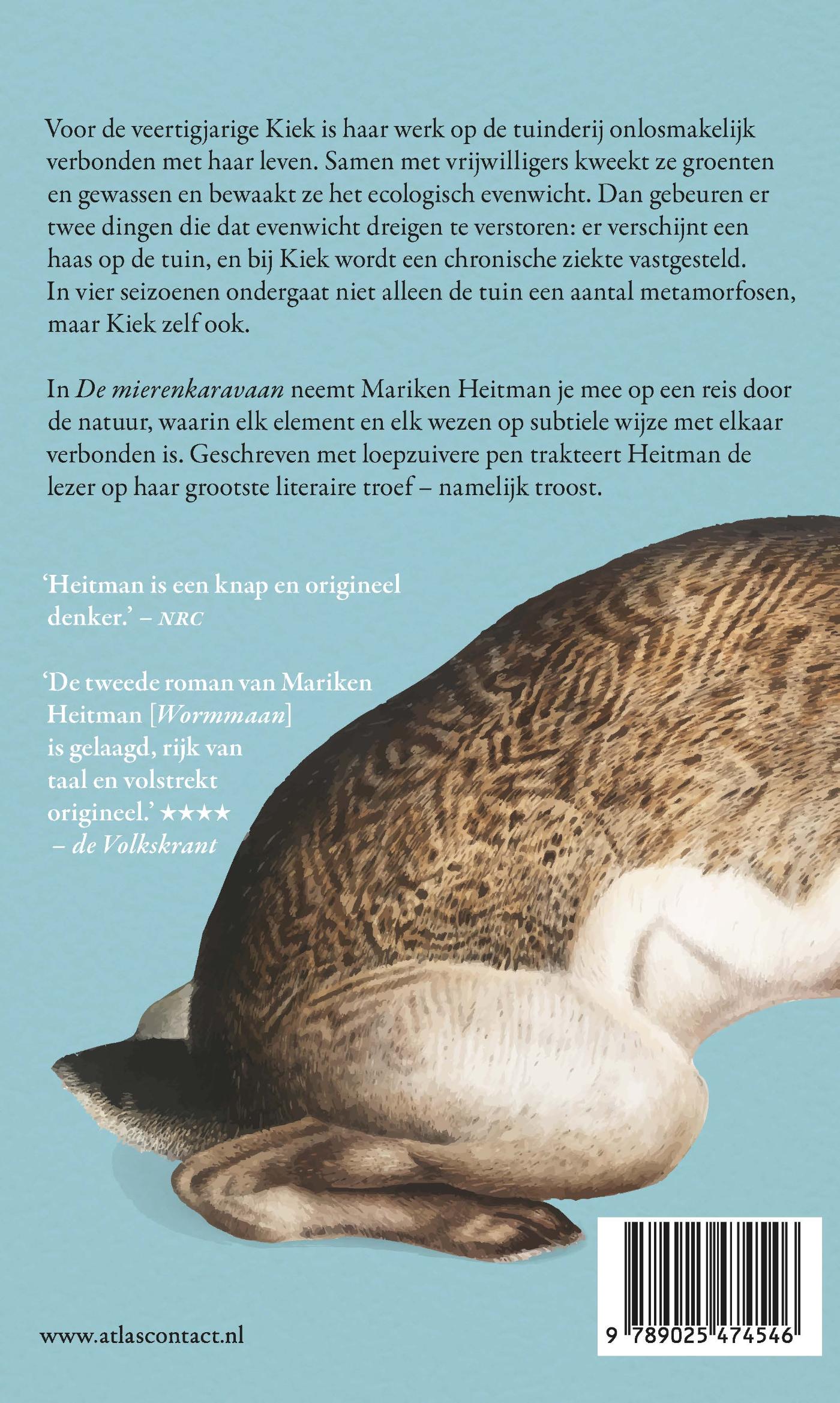 Achterkant van De mierenkaravaan