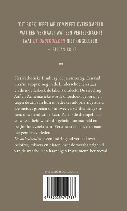 Achterkant van De onbedoelden