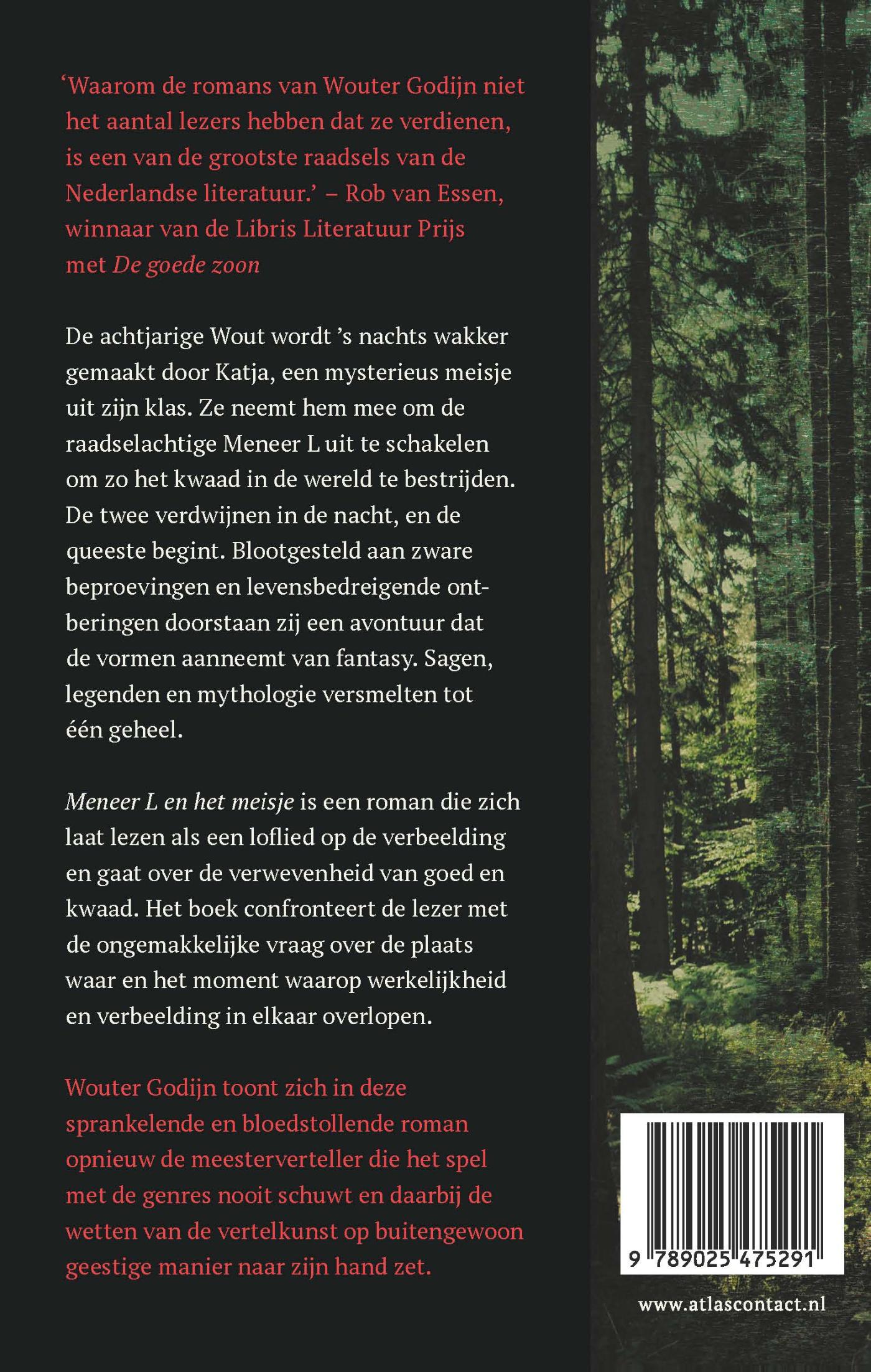 Achterkant van Meneer L. en het meisje