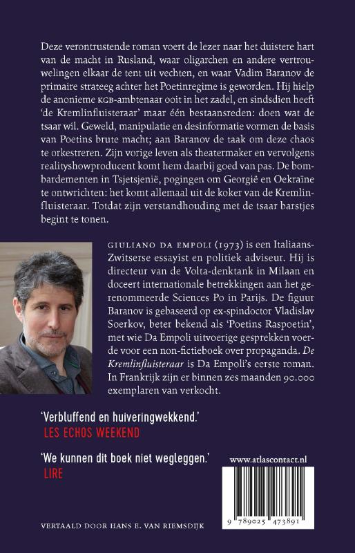 Achterkant van De Kremlinfluisteraar
