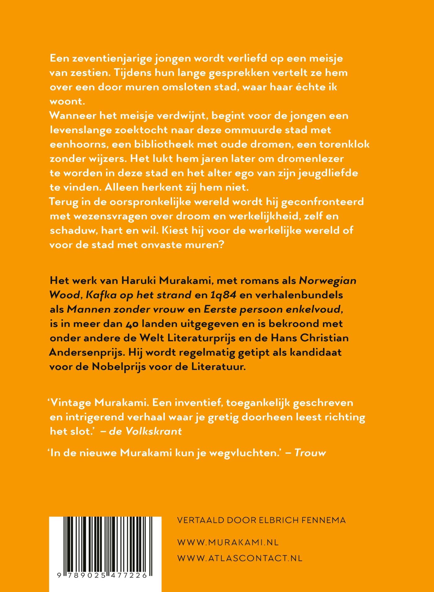 Achterkant van De stad en zijn onvaste muren