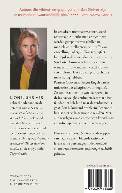 Achterkant van Waanzin