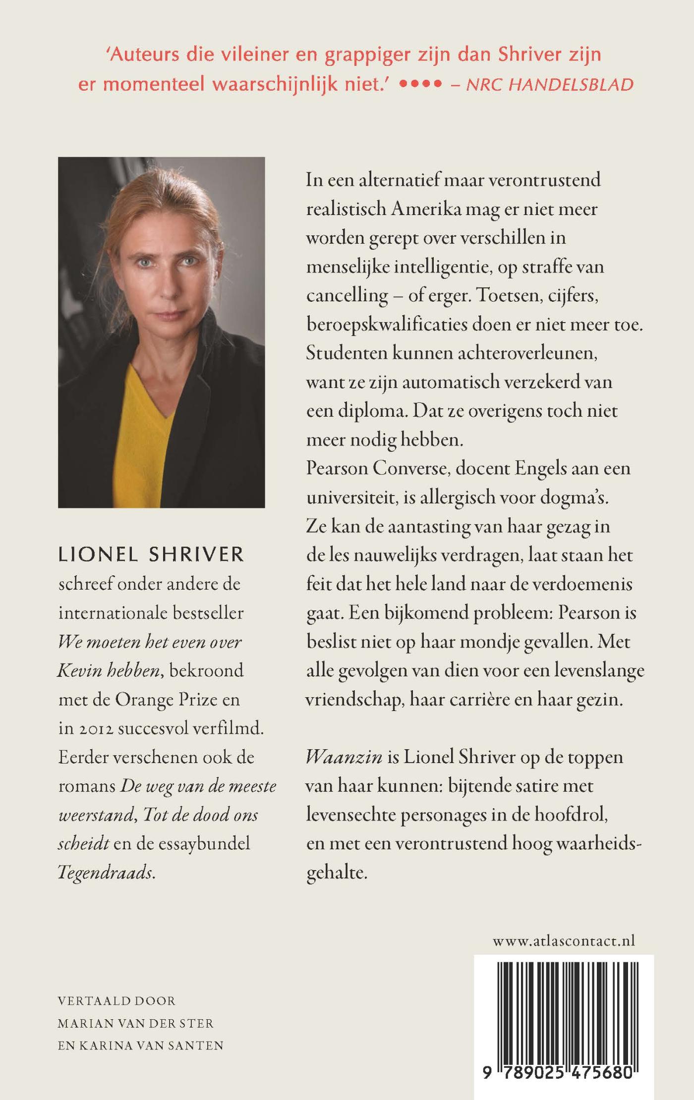 Achterkant van Waanzin