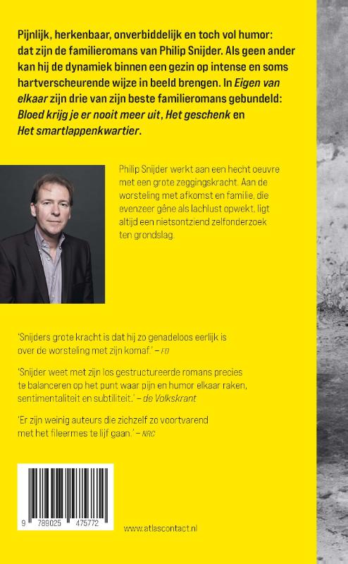 Achterkant van Eigen van elkaar