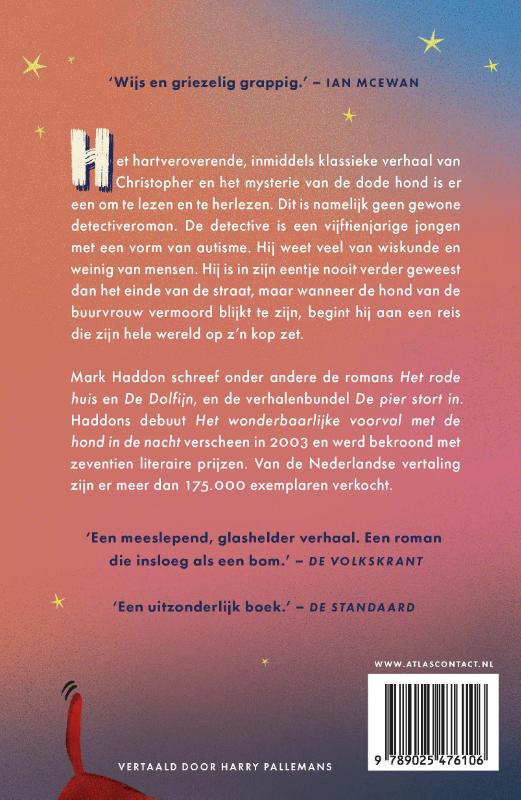 Achterkant van The curious incident of the dog in the night-time