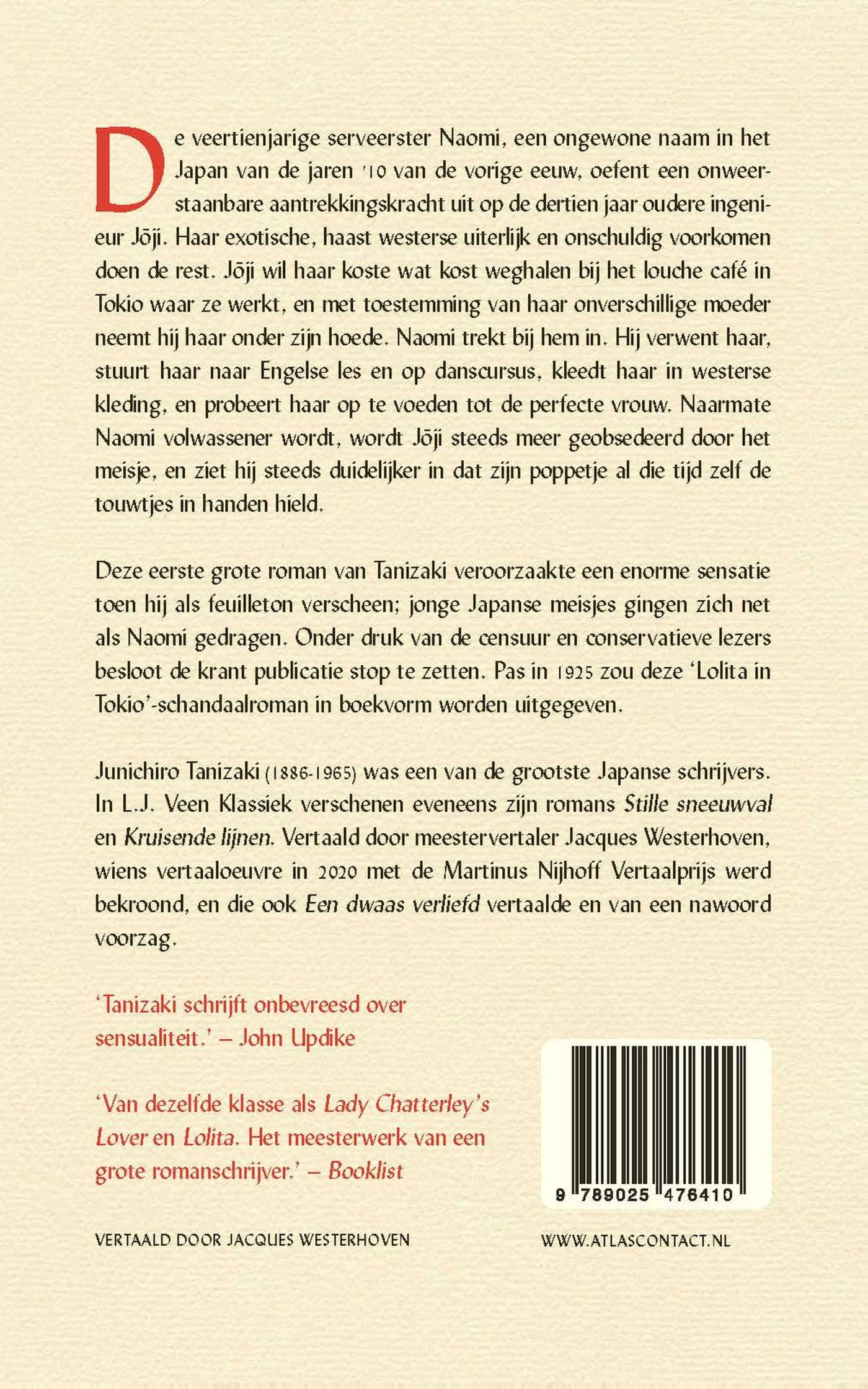 Achterkant van Een dwaas verliefd