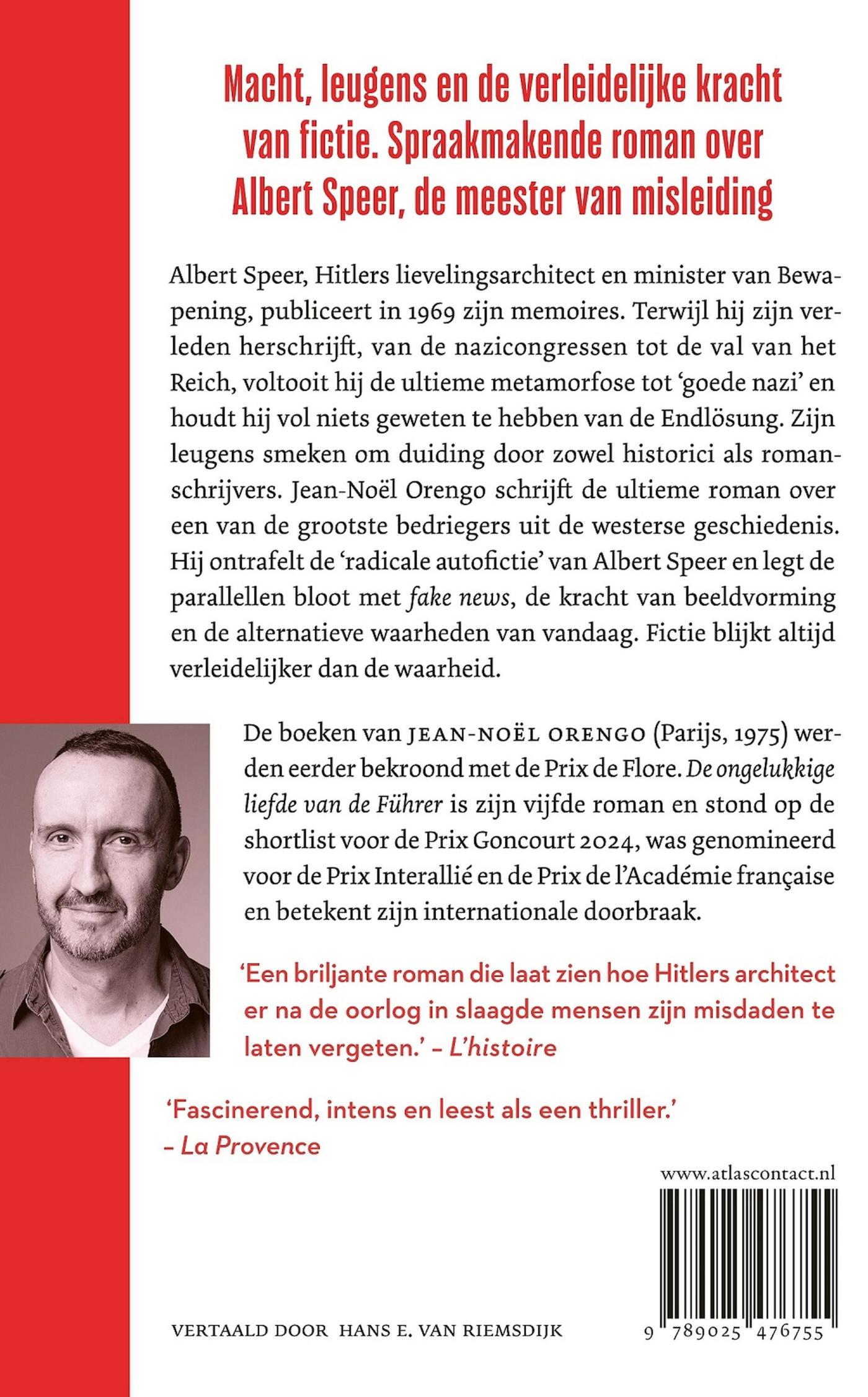Achterkant van De ongelukkige liefde van de Führer