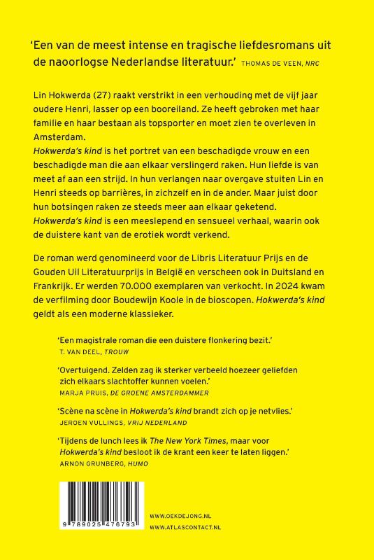 Achterkant van Hokwerda's kind