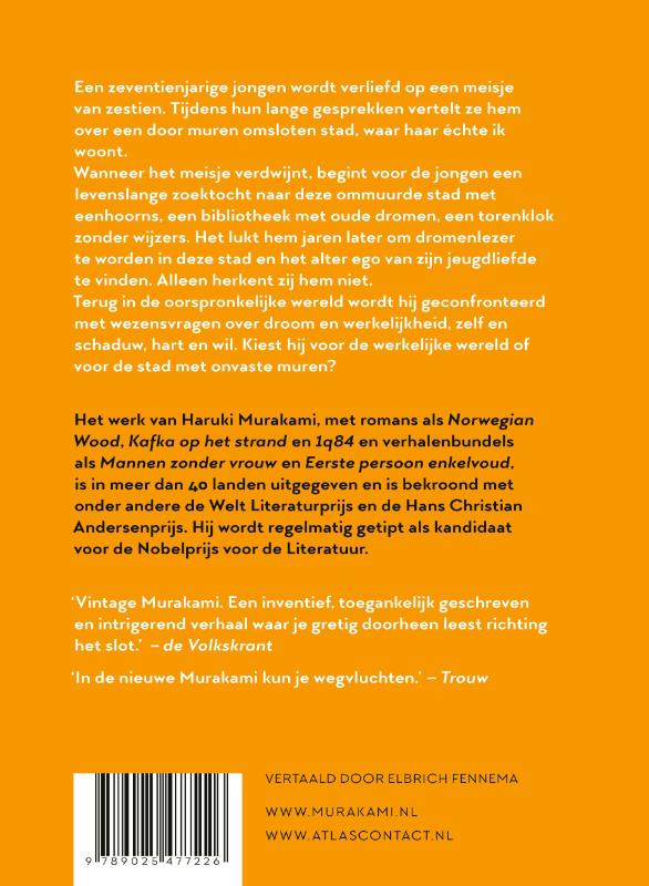 Achterkant van De stad en zijn onvaste muren