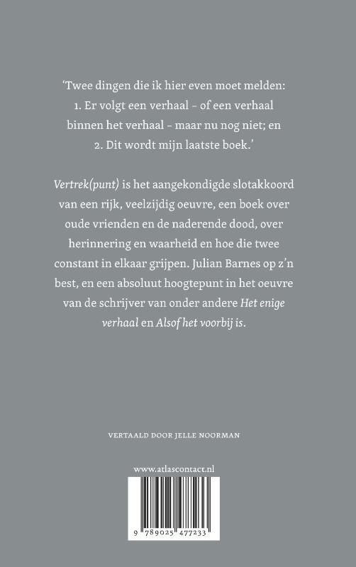 Achterkant van Vertrek(punt)