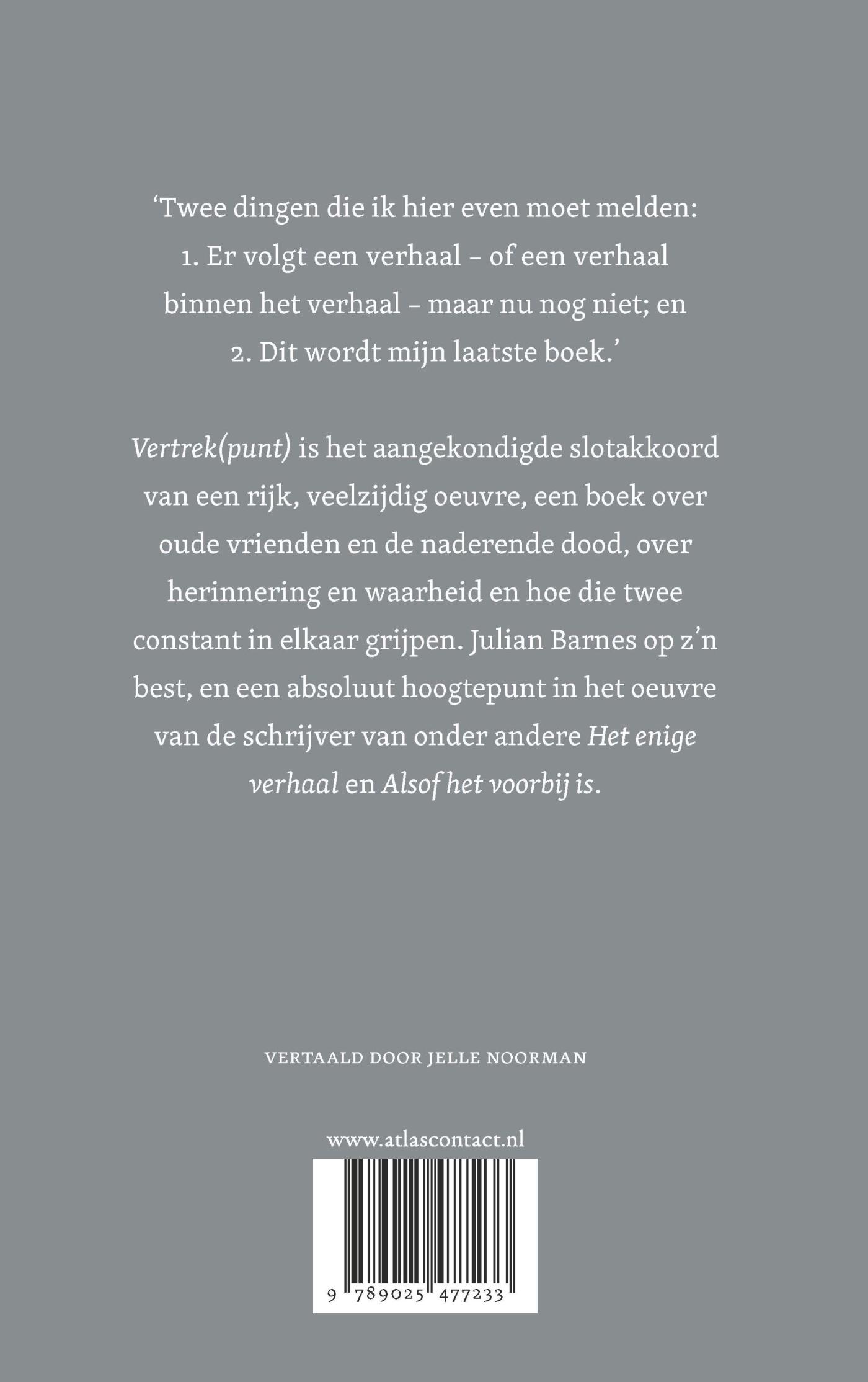 Achterkant van Vertrek(punt)