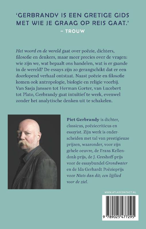 Achterkant van Het woord en de wereld