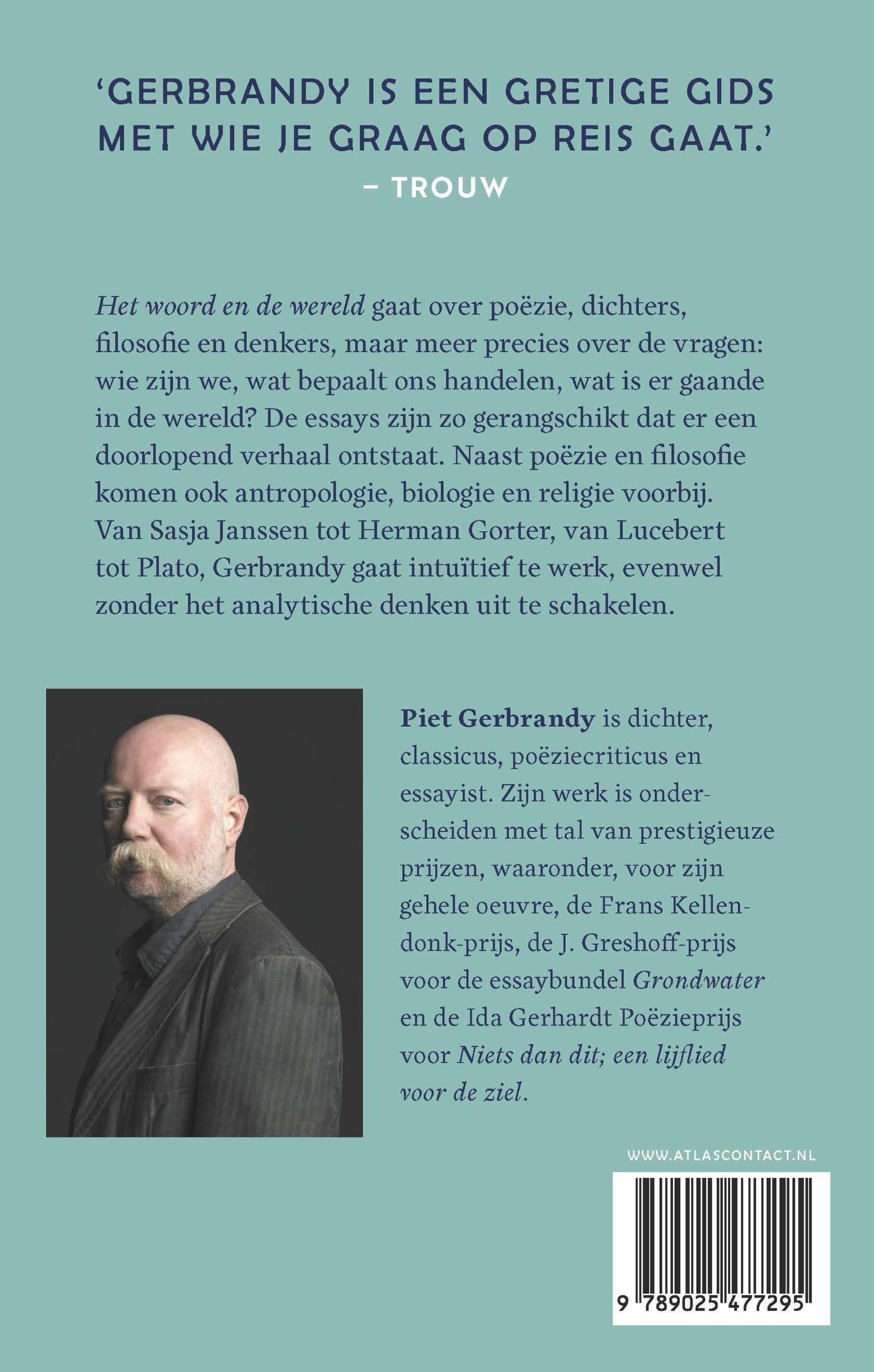 Achterkant van Het woord en de wereld