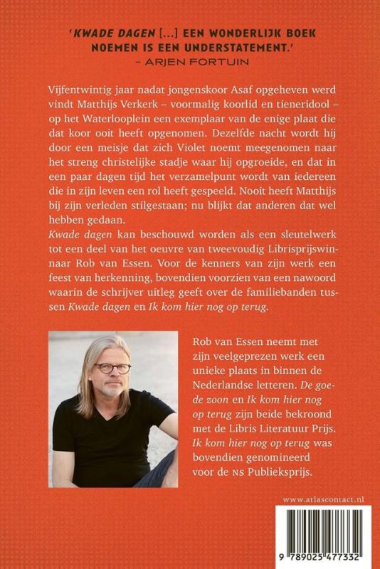 Achterkant van Kwade dagen