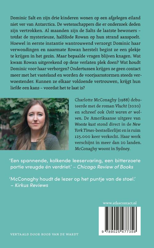 Achterkant van Woeste kust