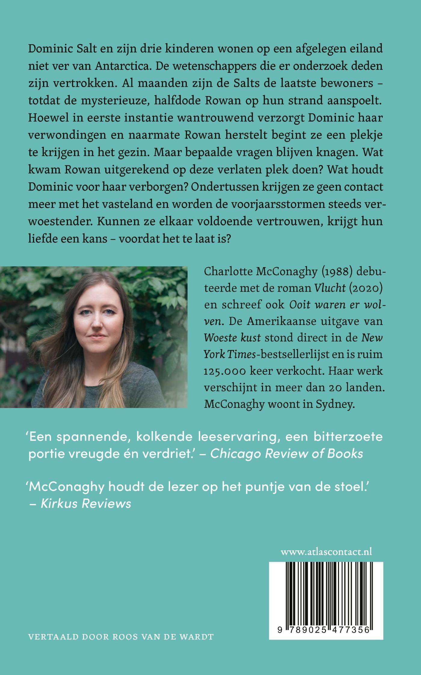 Achterkant van Woeste kust