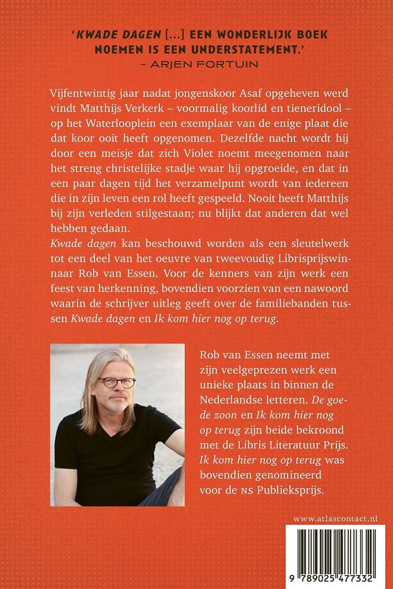 Achterkant van Kwade dagen