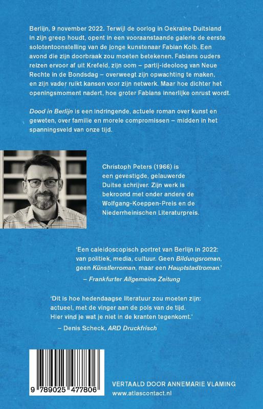 Achterkant van Dood in Berlijn