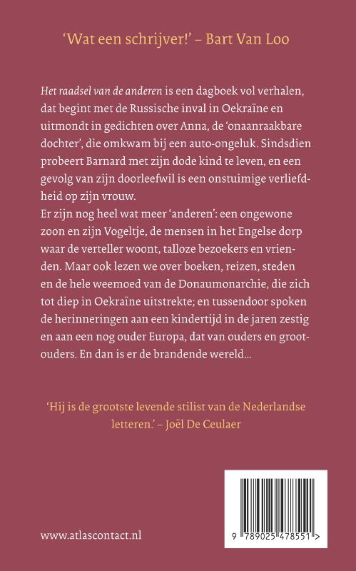 Achterkant van Het raadsel van de anderen