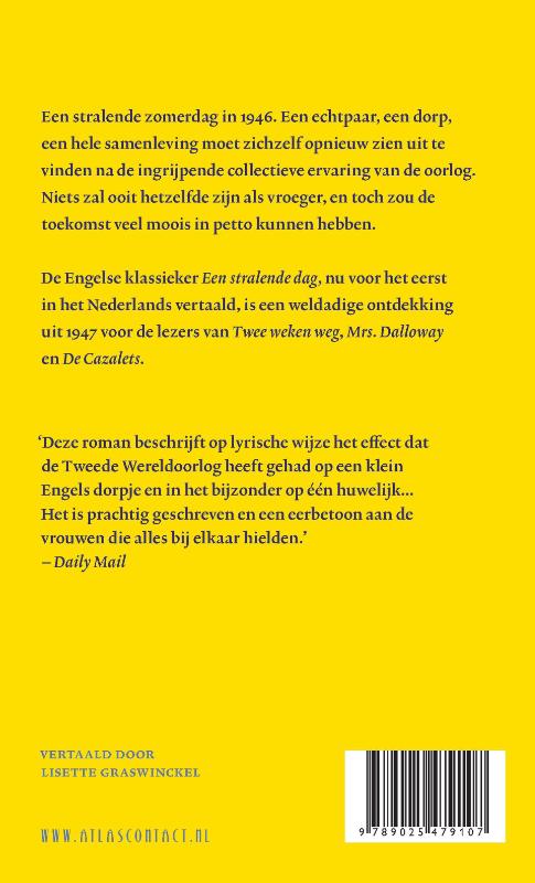 Achterkant van Een stralende dag