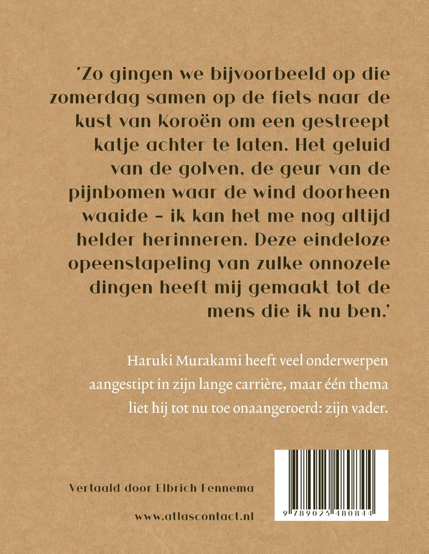 Achterkant van Een kat achterlaten