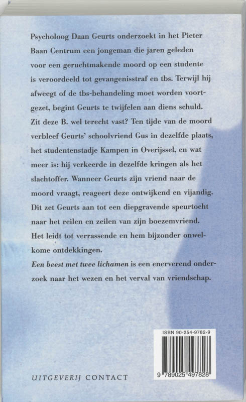 Achterkant van Een beest met twee lichamen