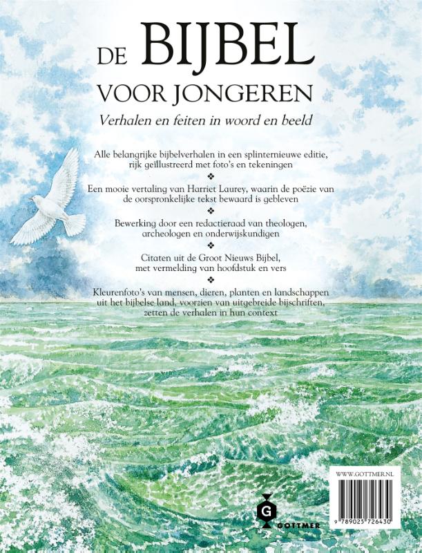 Achterkant van De bijbel voor jongeren